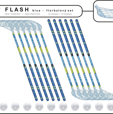 Set MPS Flash junior (12 hokejok + 10 loptičiek)