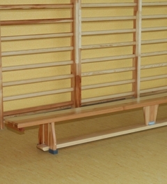 Gymnastické lavičky drevená konštrukcia, dĺžka 2 m