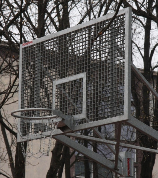 Basketbalová doska oceľová mriežkovaná, pozinkovaná 180x105 cm