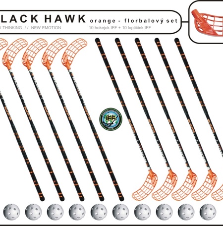 Set MPS Black Hawk (10 hokejok + 10 loptičiek)