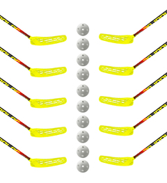 Set Wooloc Winner 32 (10 hokejok + 10 loptičiek) certifikácia IFF