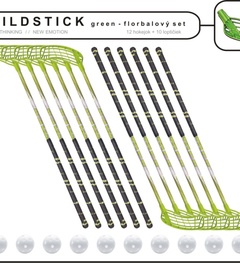 Set MPS Wildstick (12 hokejok + 10 loptičiek)