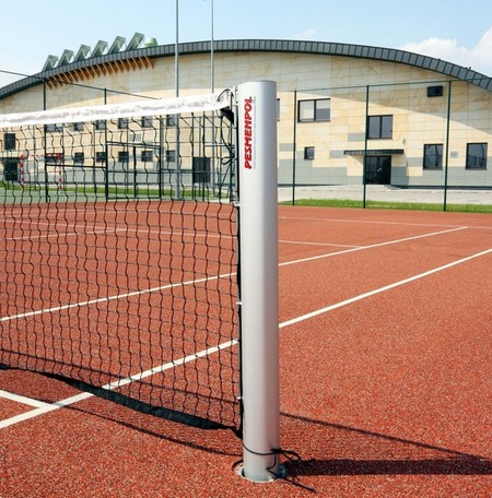 Profesionálne hliníkové tenisové stĺpy, profil 120x100 mm