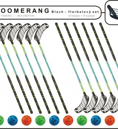 Set MPS Boomerang (12 hokejok + 10 loptičiek)