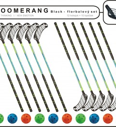 Set MPS Boomerang (12 hokejok + 10 loptičiek)