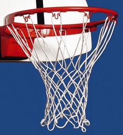 Basketbalová sieťka zápasová, hrúbka šnúry 5 mm