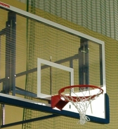 Profesionálna basketbalová doska, sklo akrylová 105x180cm, hrúbka dosky 10mm