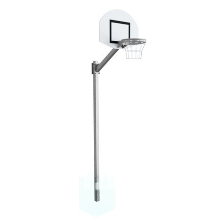 Tréningová jednostĺpová basketbalová konštrukcia FUN - montovaná na stálo