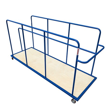 Štvorkolesový vozík pre vertikálne umiestnené matrace