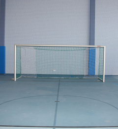 Futbalové bránky 5x2m s oválnym hliníkovým profilom, prenosné