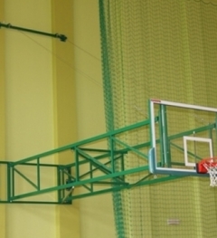 Basketbalová konštrukcia skladaná na bok steny 100-220 cm