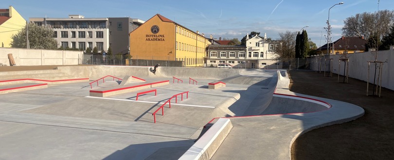 výstavba 2026 Skate Park Prešov